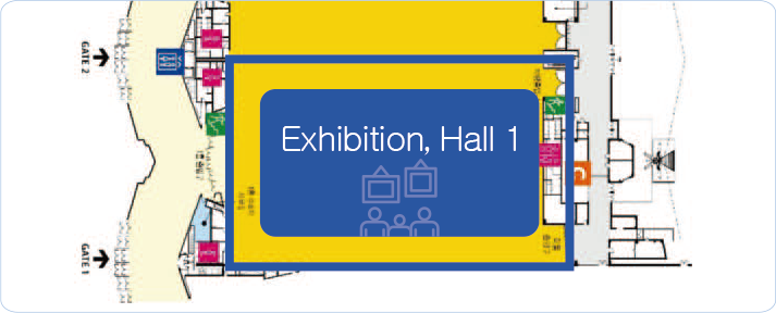 Exhibition, Hall 1